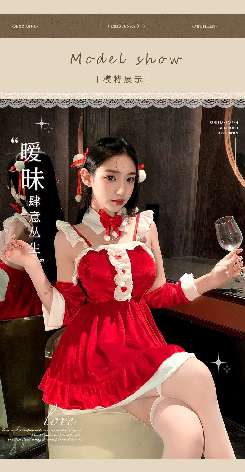 Velvet Lolita Christmas Robe
