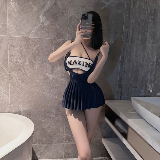 Strapless School Dress