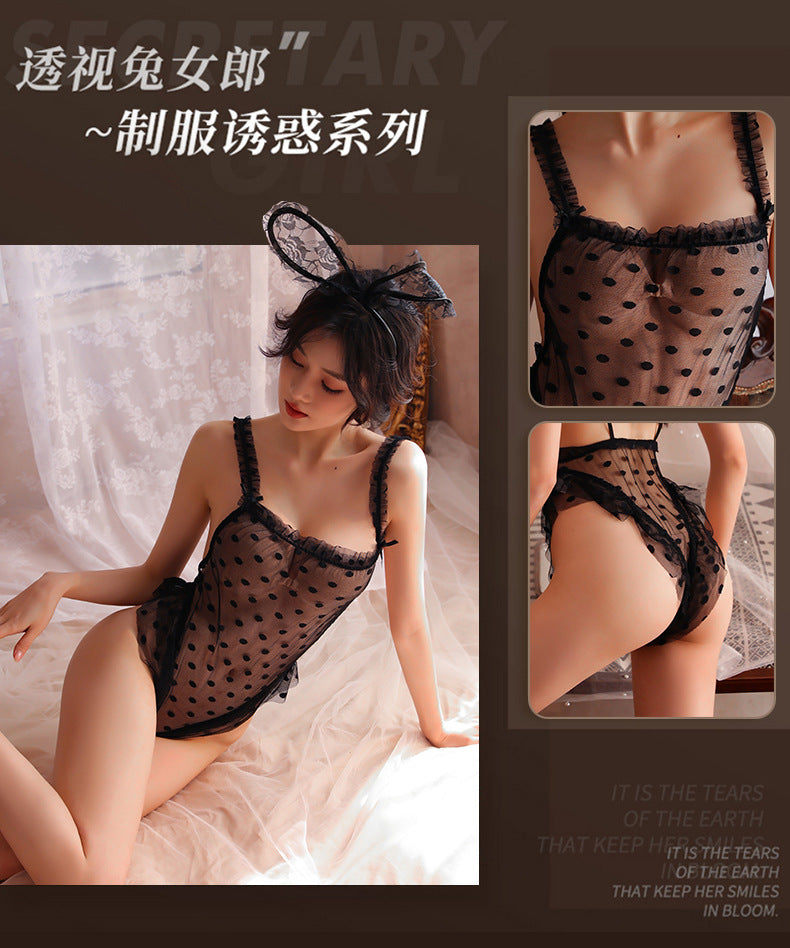 Bunny Cut-out Teddy