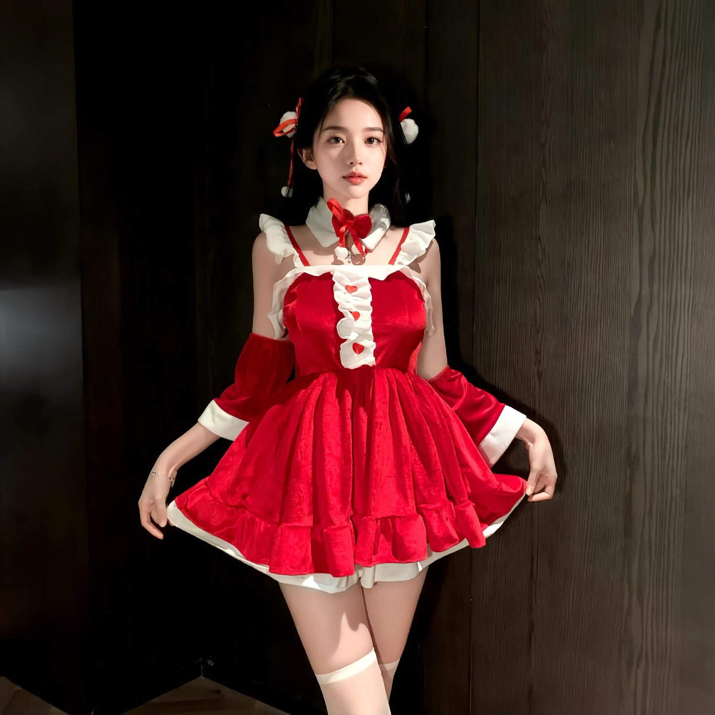Velvet Lolita Christmas Robe