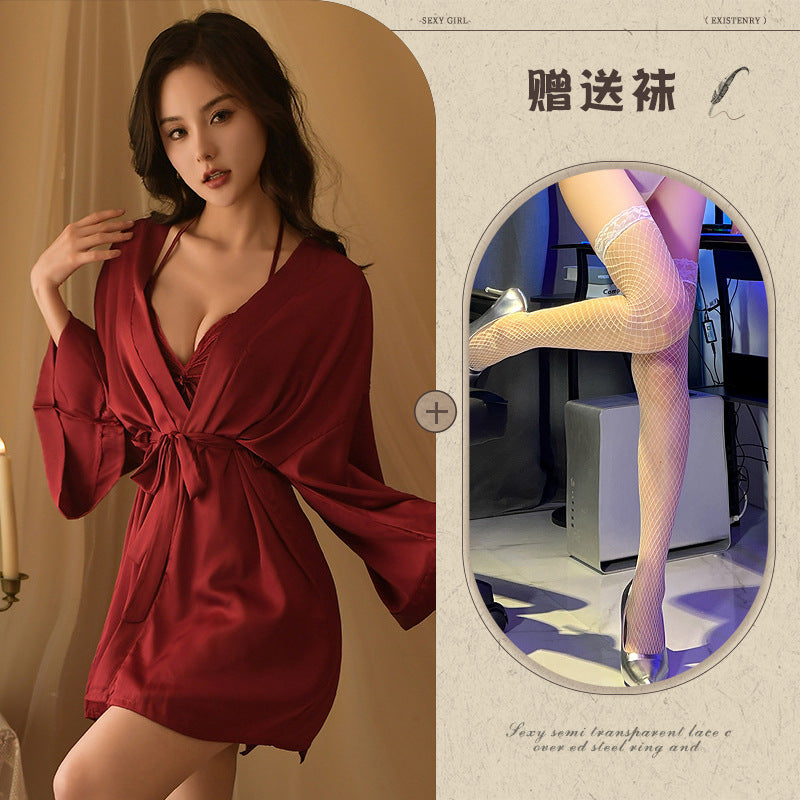 Silk Robe Set