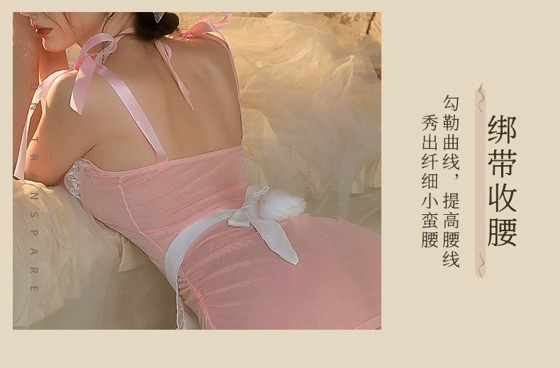 Bunny Sheer Playsuit