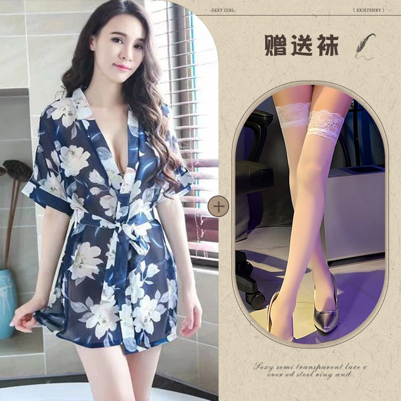 Chiffon Robe Set