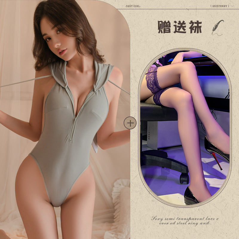 Bunny Open Crotch Set