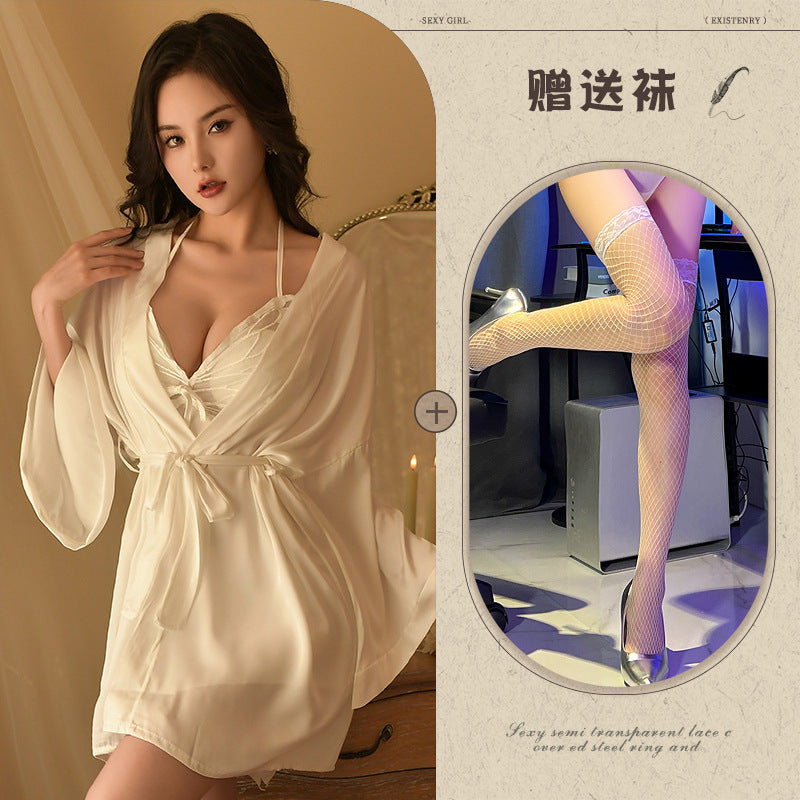 Silk Robe Set