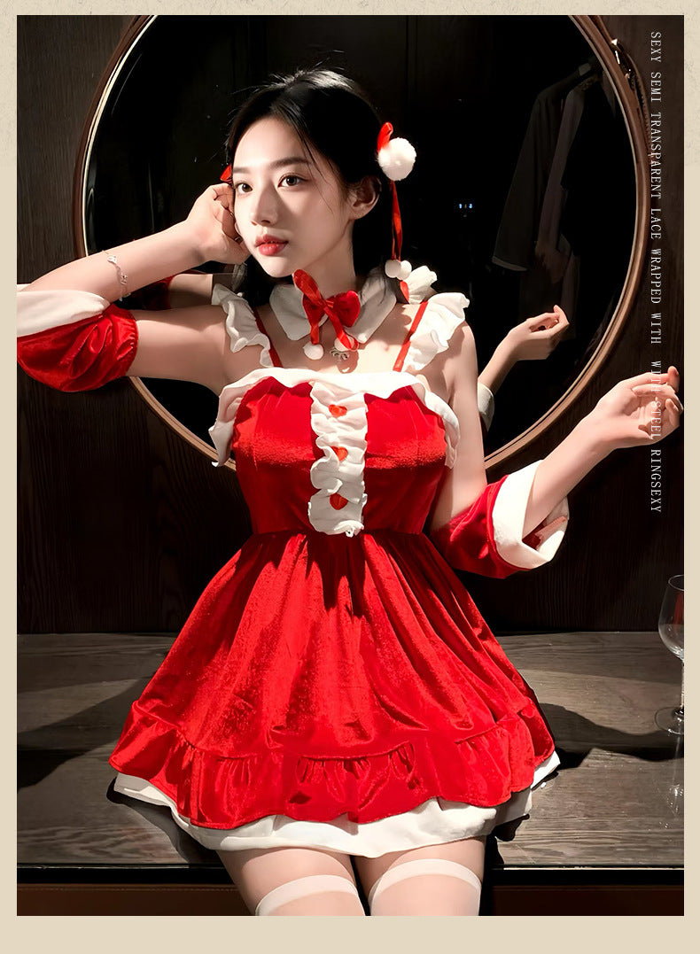 Velvet Lolita Christmas Robe