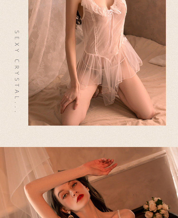 Transparent Lace Chemise