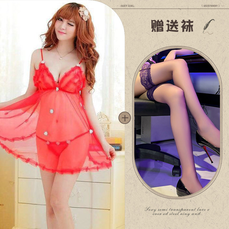 Transparent Slip Dress