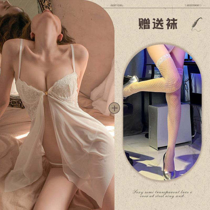 Steel Underwire Push-Up Costume Set