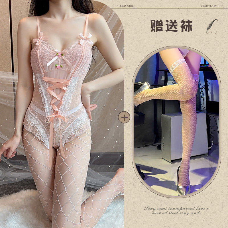 Tie-front Bodysuit