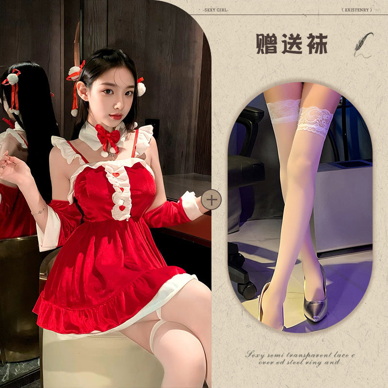 Velvet Lolita Christmas Robe