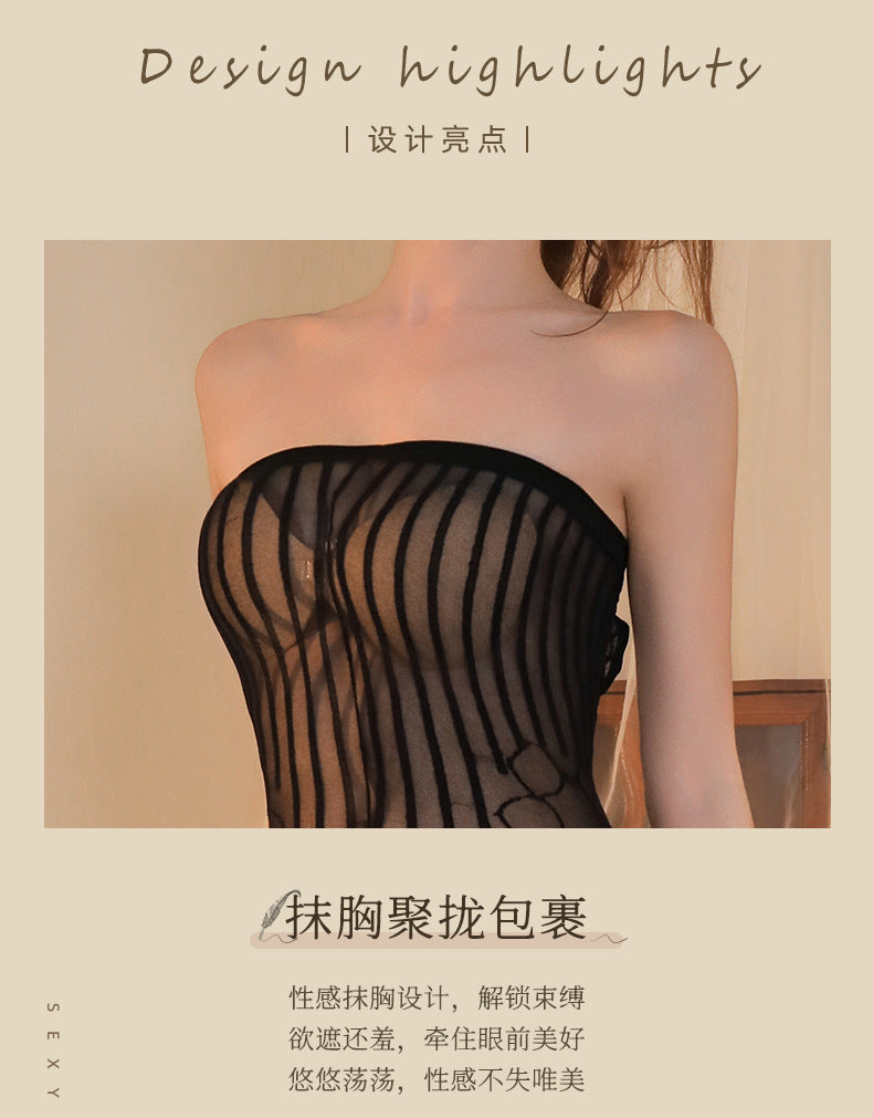 Sheer Mesh Teddy