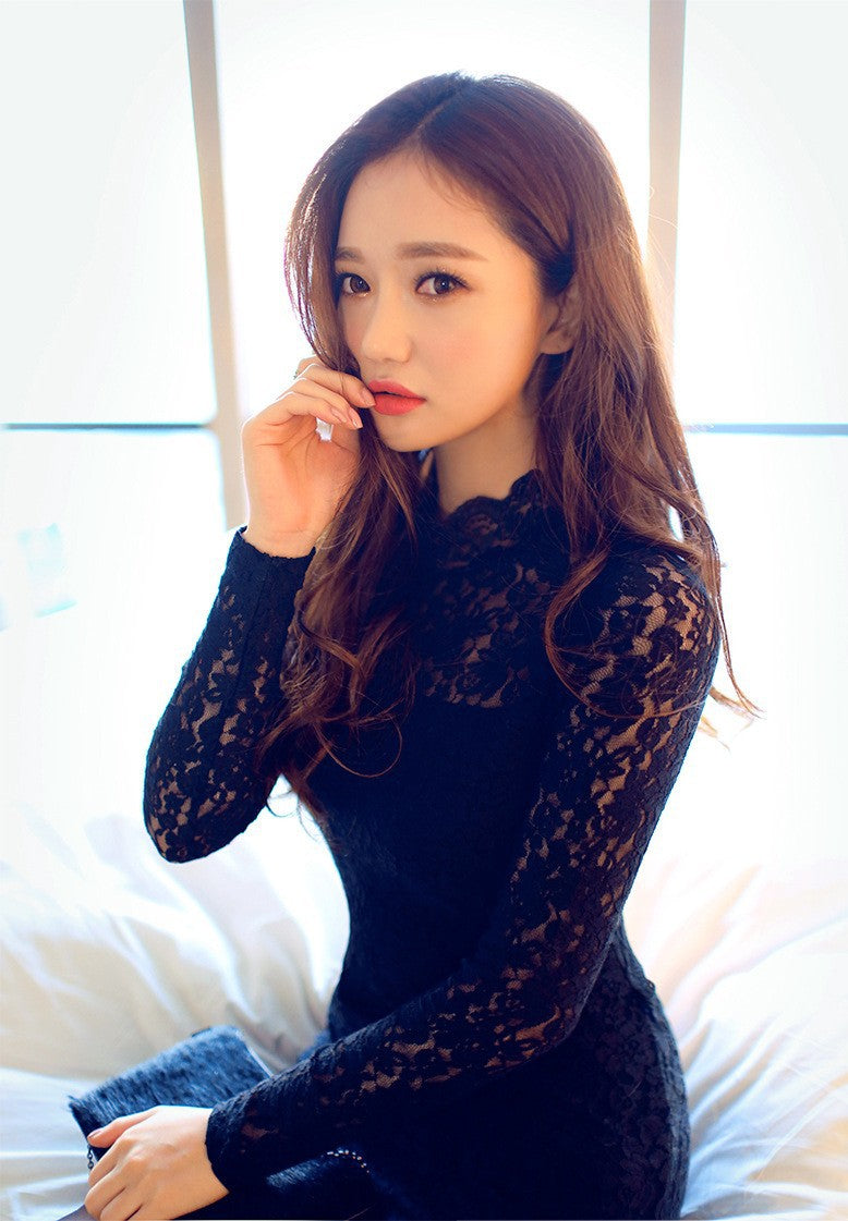 Black Qipao Dress