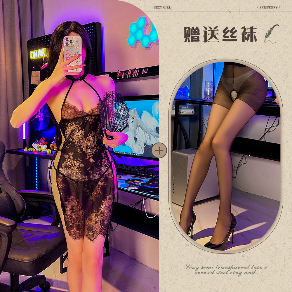 Chinese Qipao Nightdress