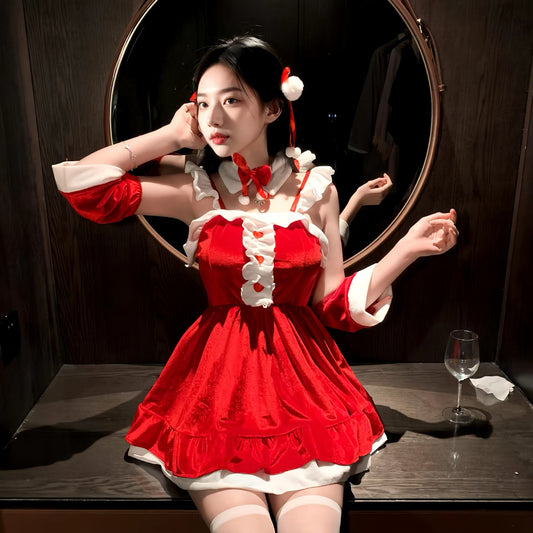 Velvet Lolita Christmas Robe