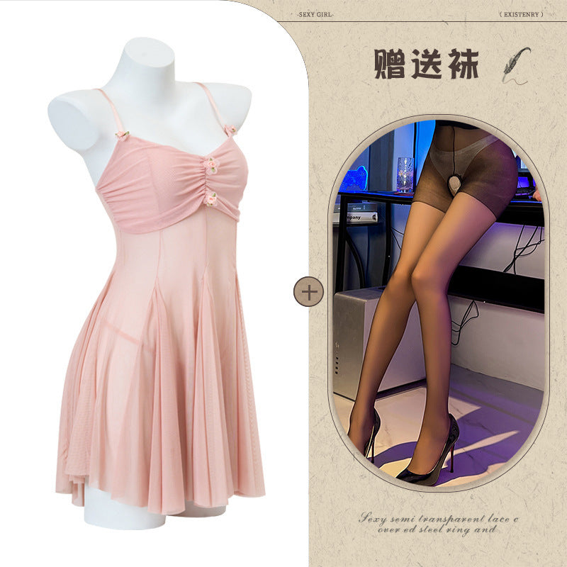 Transparent Slip Dress