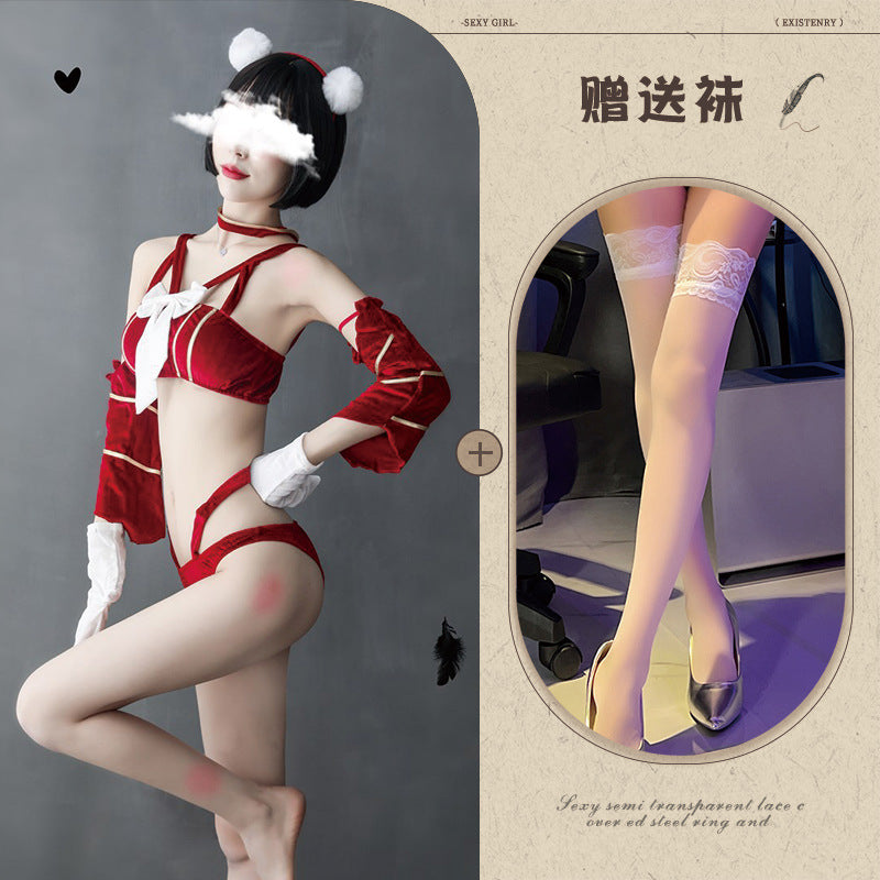 Catwoman Corset with Cut-Out Design