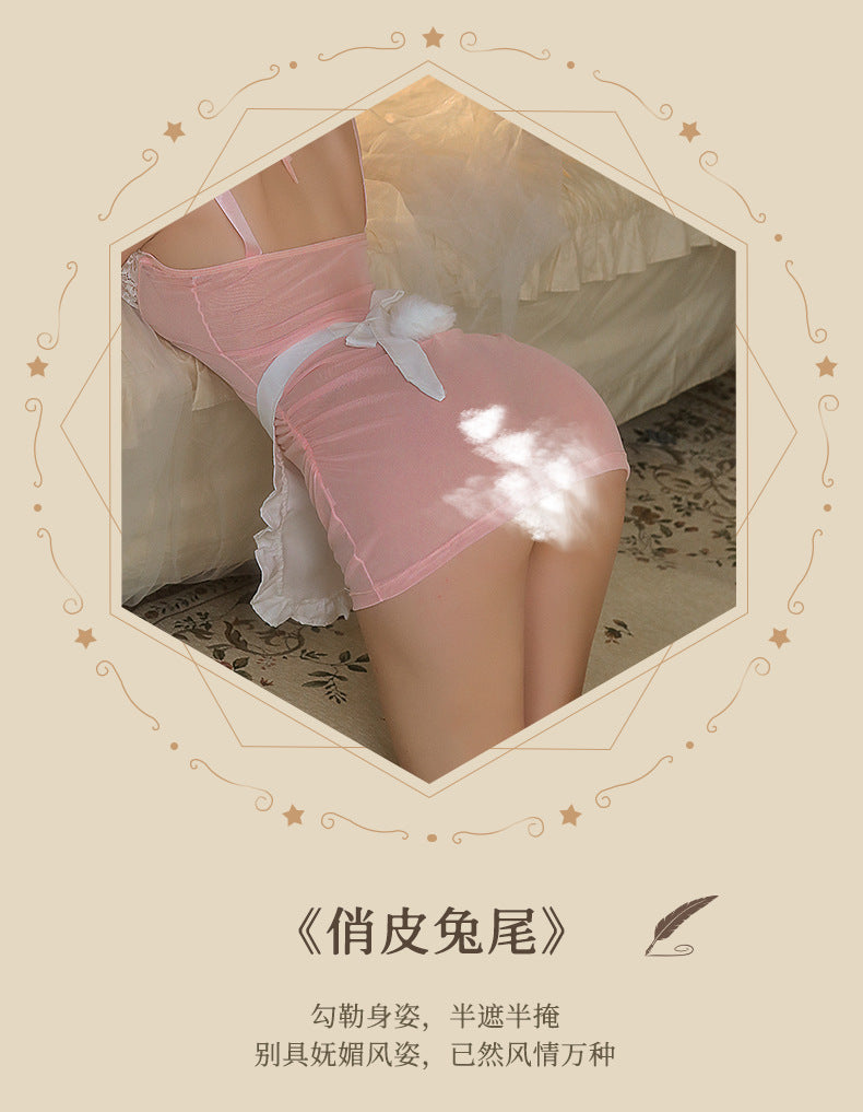 Bunny Sheer Playsuit