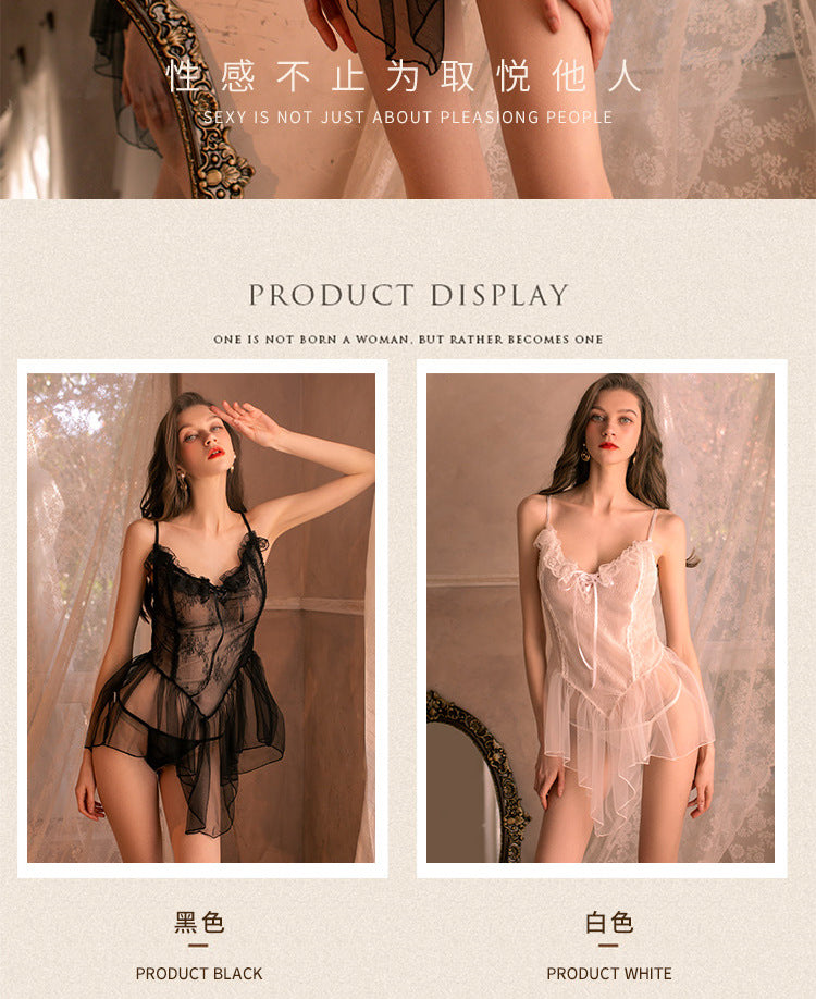 Transparent Lace Chemise