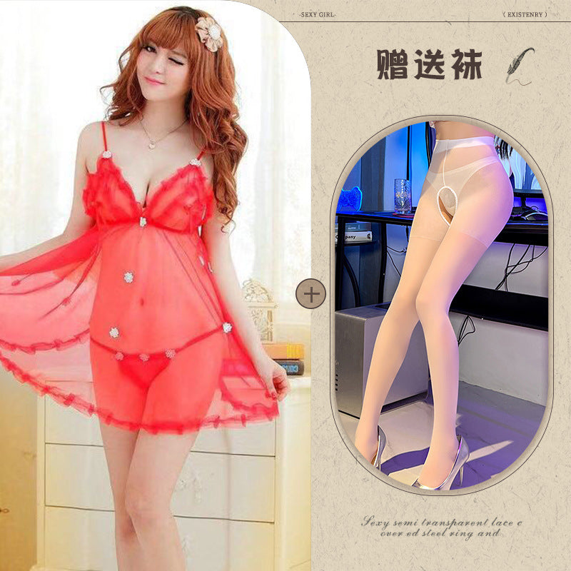 Transparent Slip Dress