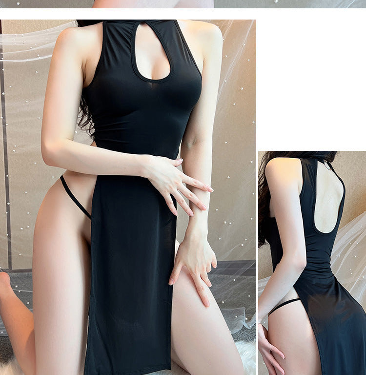 Backless Qipao Teddy