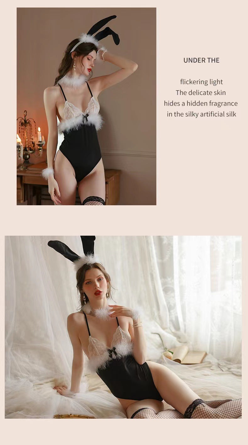 Bunny Open Crotch Set