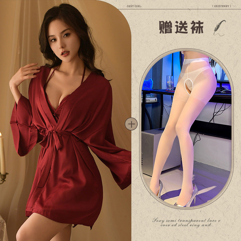 Silk Robe Set