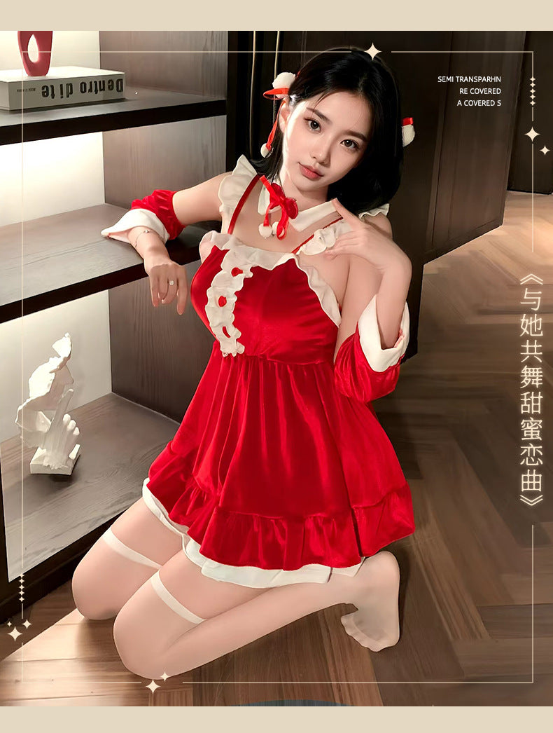 Velvet Lolita Christmas Robe