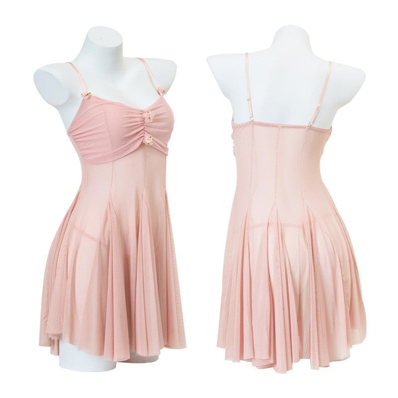 Transparent Slip Dress