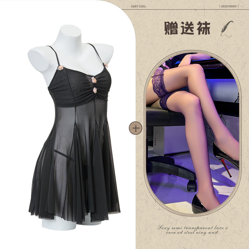 Transparent Slip Dress
