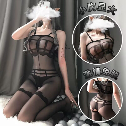 Floral Mesh Bodysuit