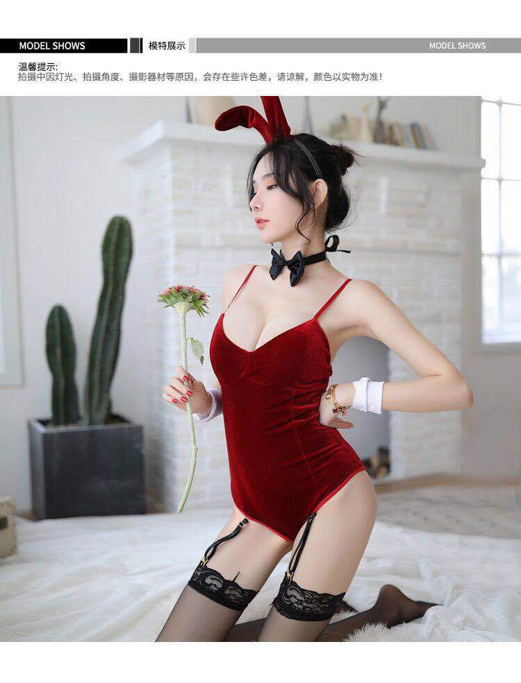 Velvet Bunny Bodysuit