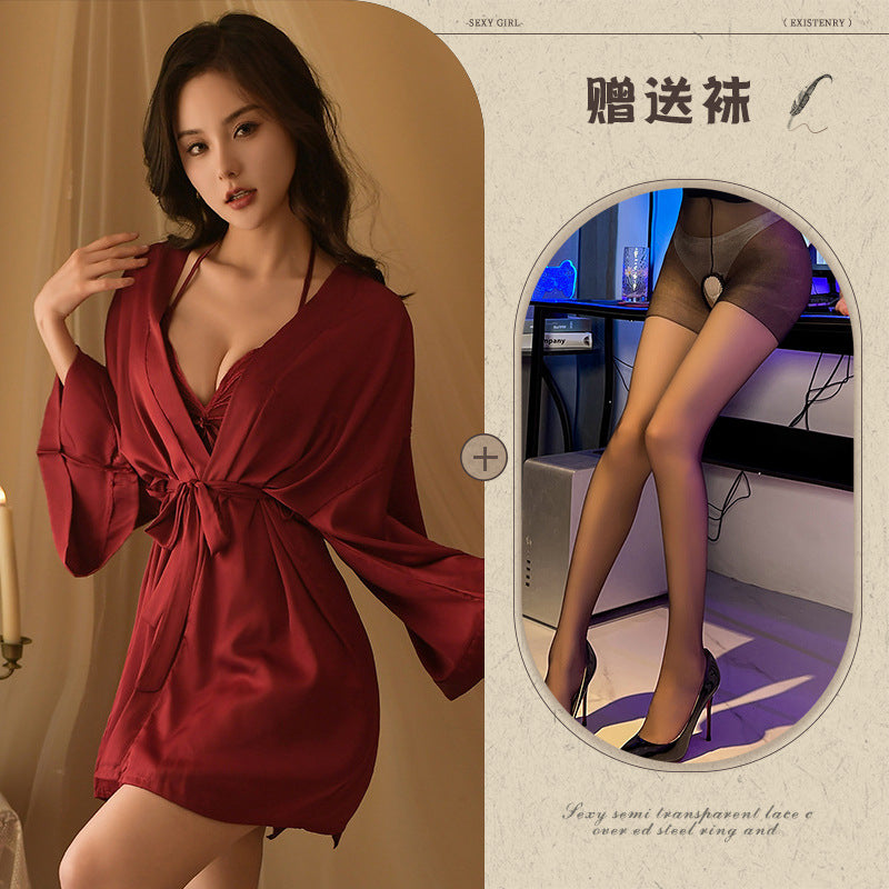 Silk Robe Set