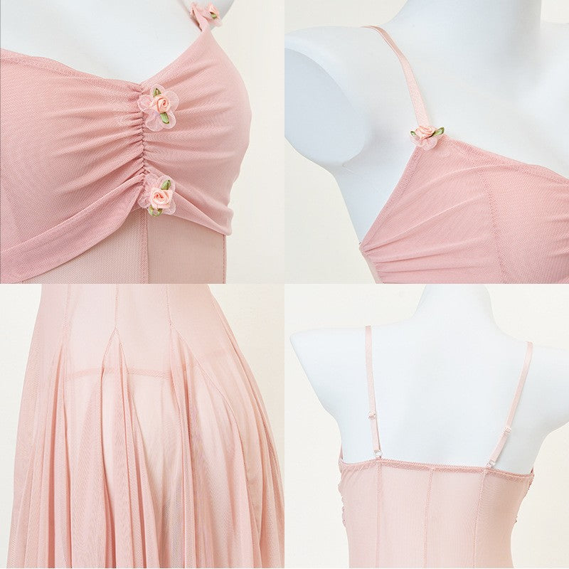 Transparent Slip Dress