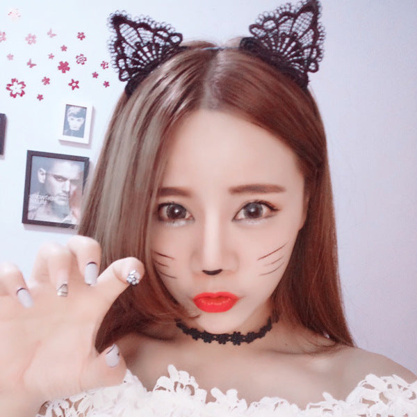 Headband sa Tenga ng Pusa