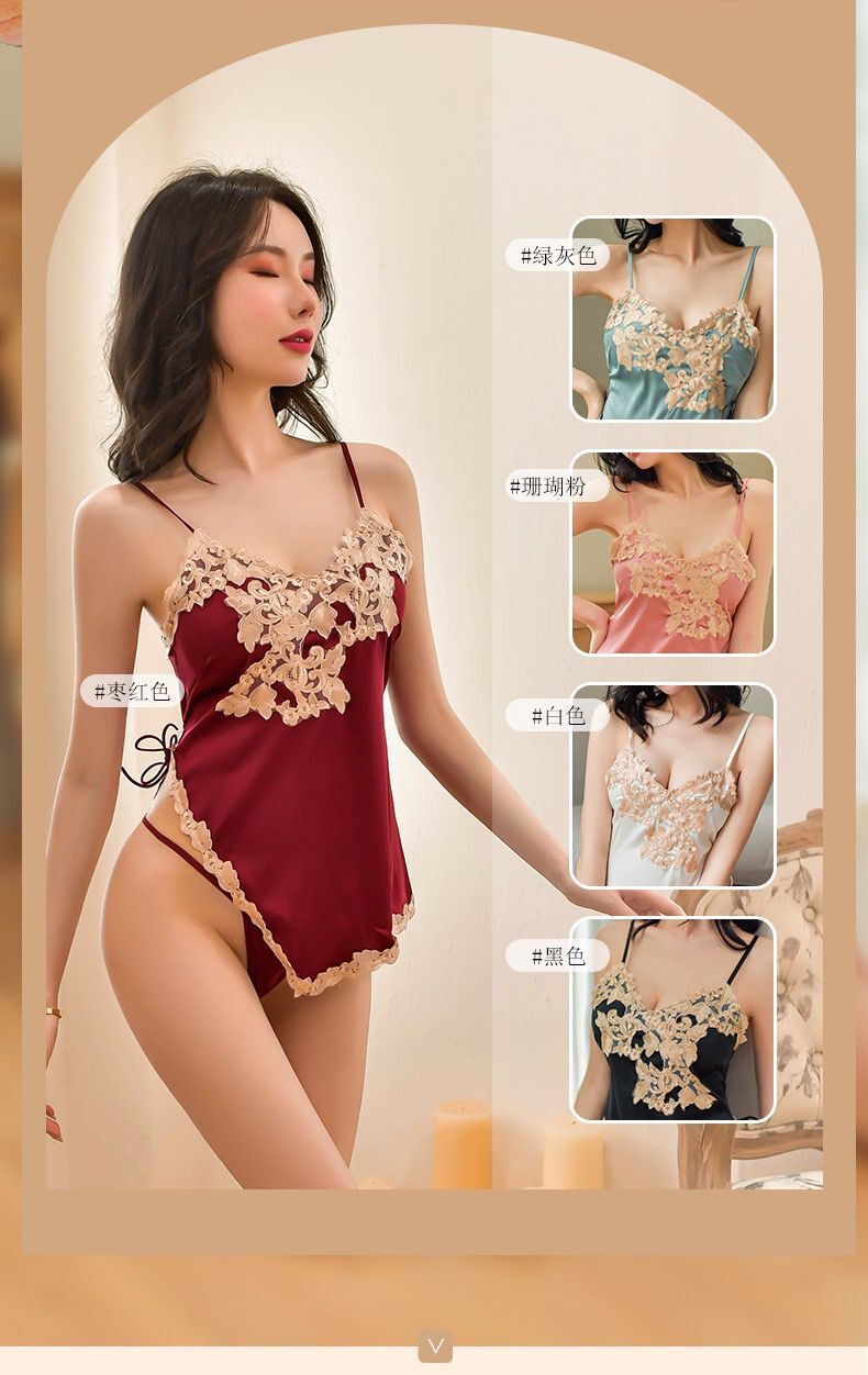 Backless Silk Chemise