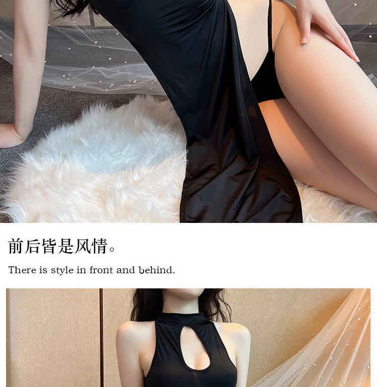 Backless Qipao Teddy