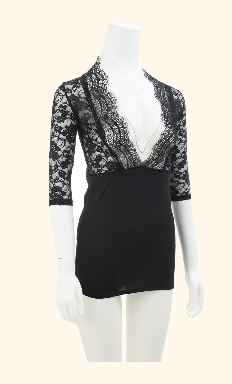 Sheer Mesh Bodysuit