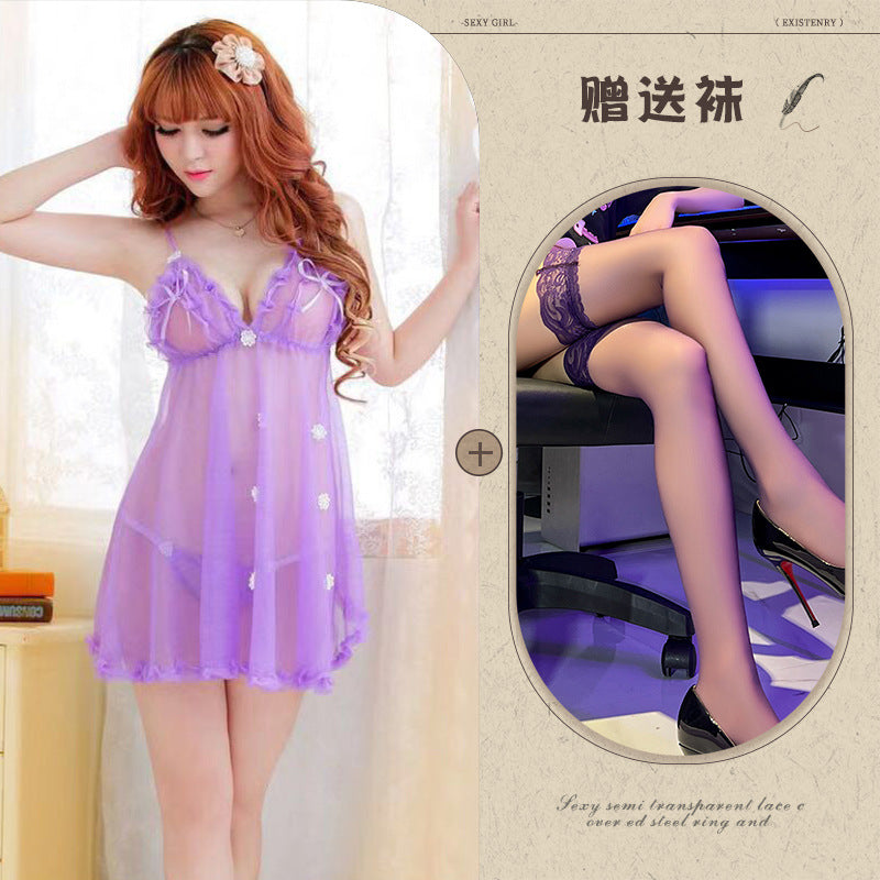 Transparent Slip Dress