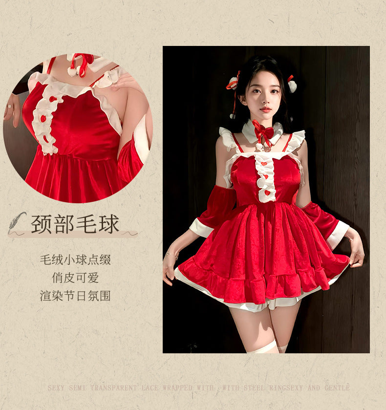 Velvet Lolita Christmas Robe