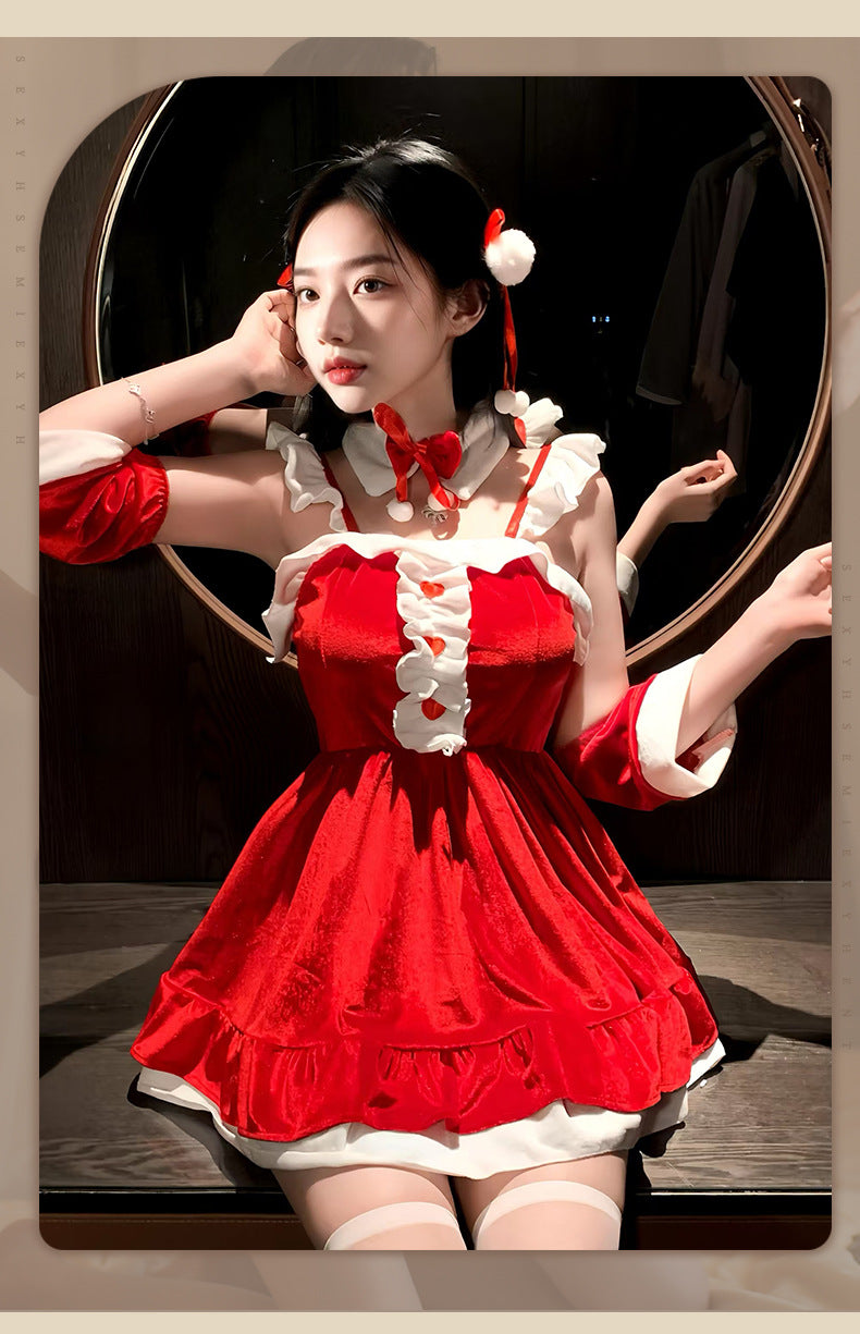 Velvet Lolita Christmas Robe