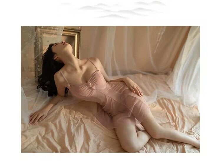Transparent Slip Dress