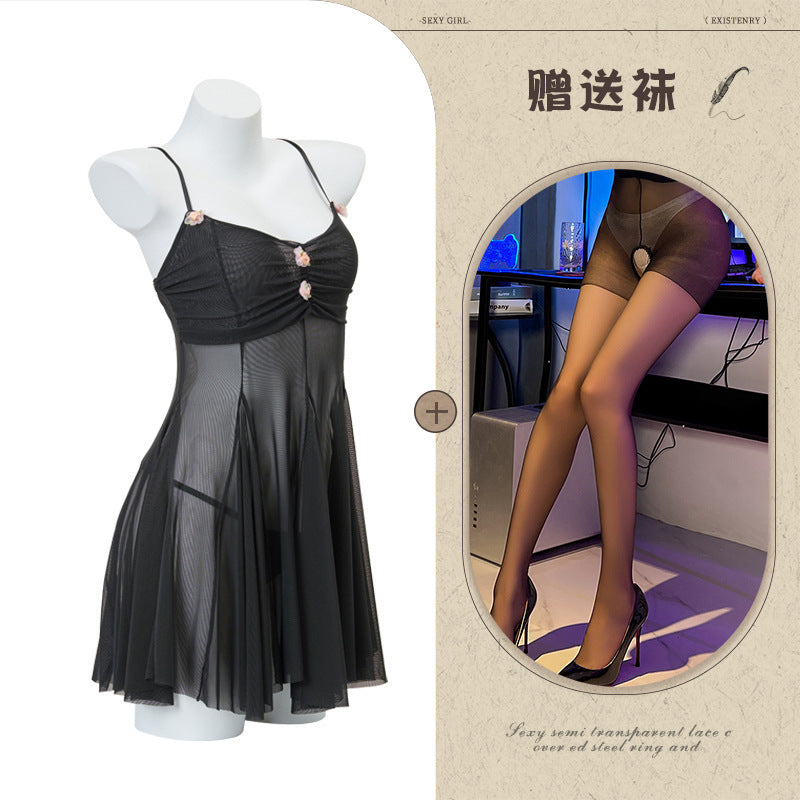 Transparent Slip Dress