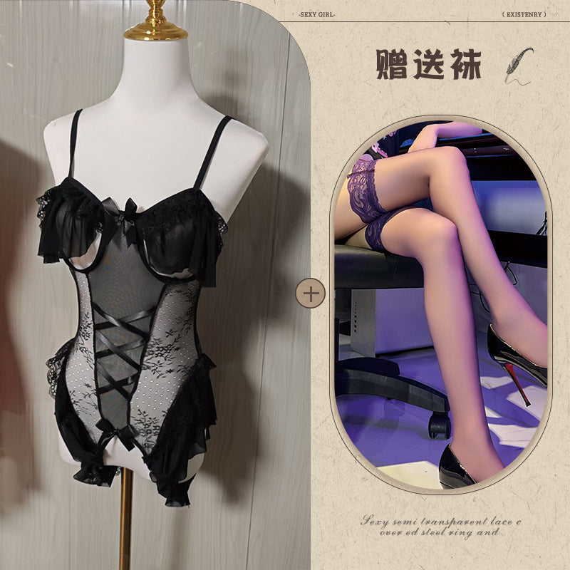 Bunny Lace Teddy Costume