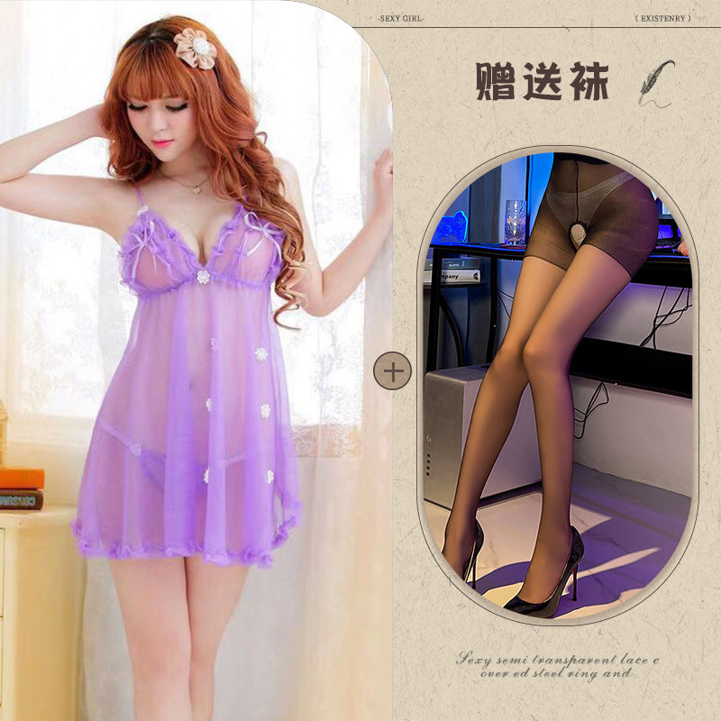Transparent Slip Dress