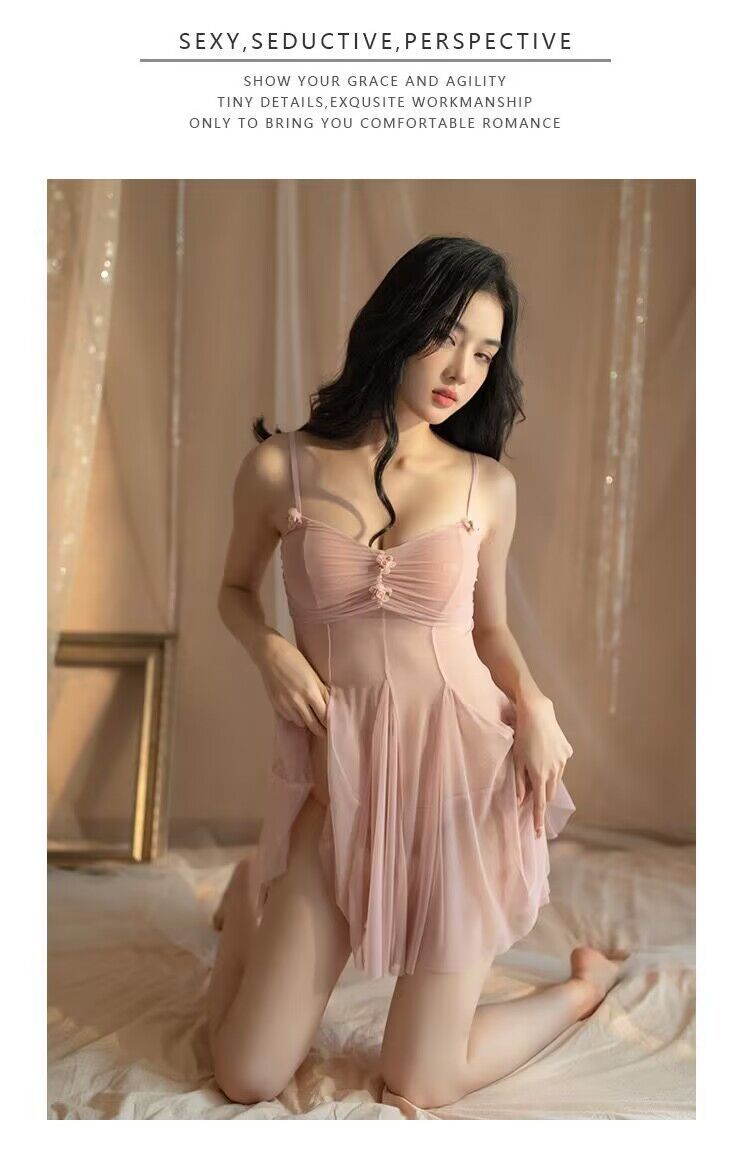 Transparent Slip Dress