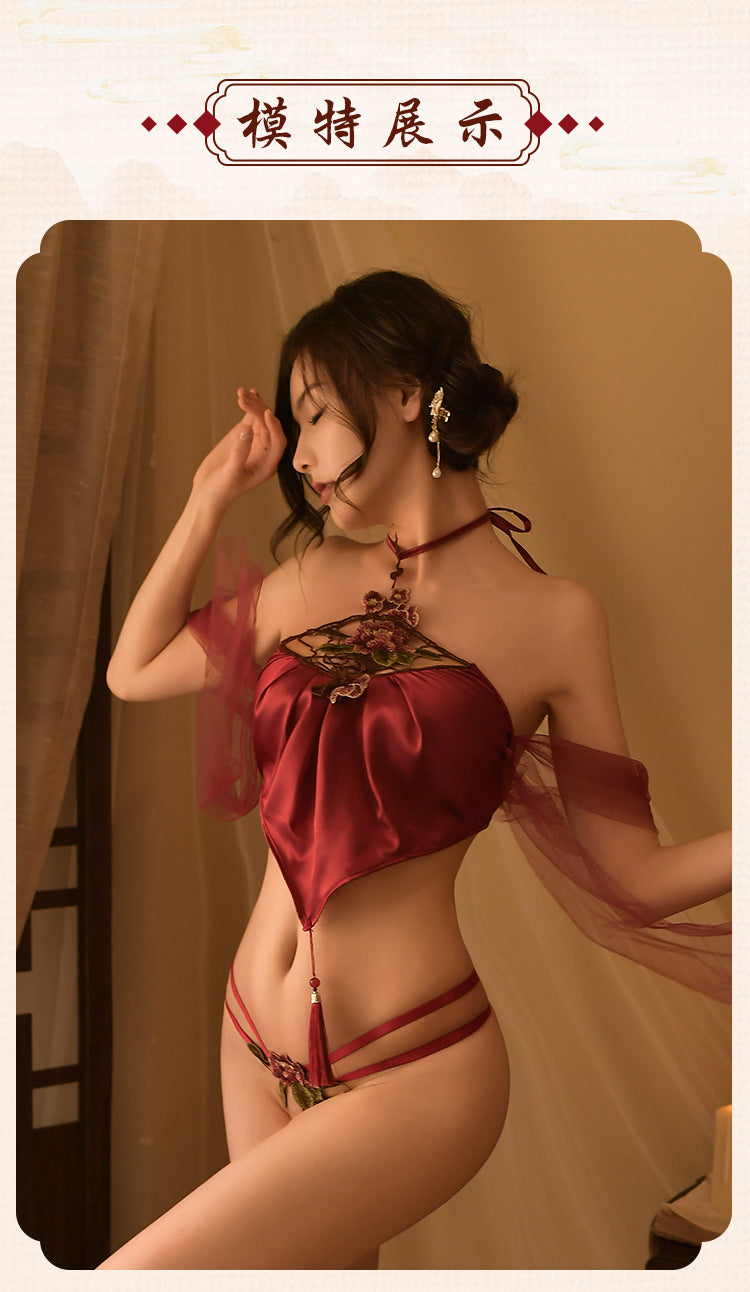 Ancient Style Embroidered Bodice