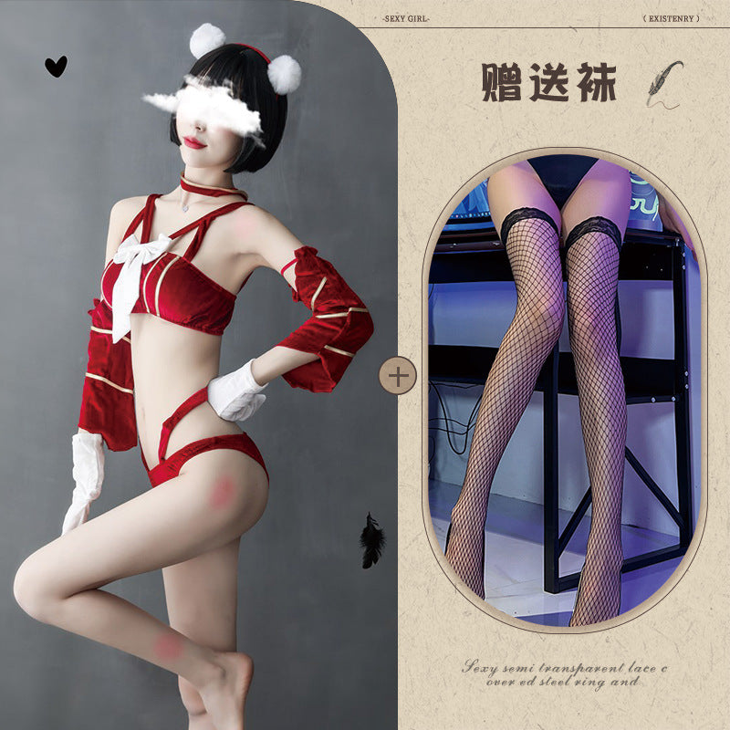 Catwoman Corset with Cut-Out Design