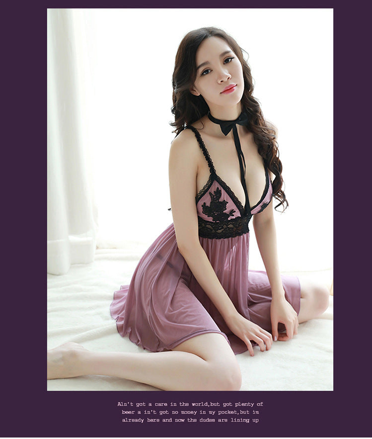 Summer Sheer Chiffon Nightdress