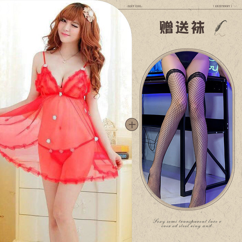 Transparent Slip Dress